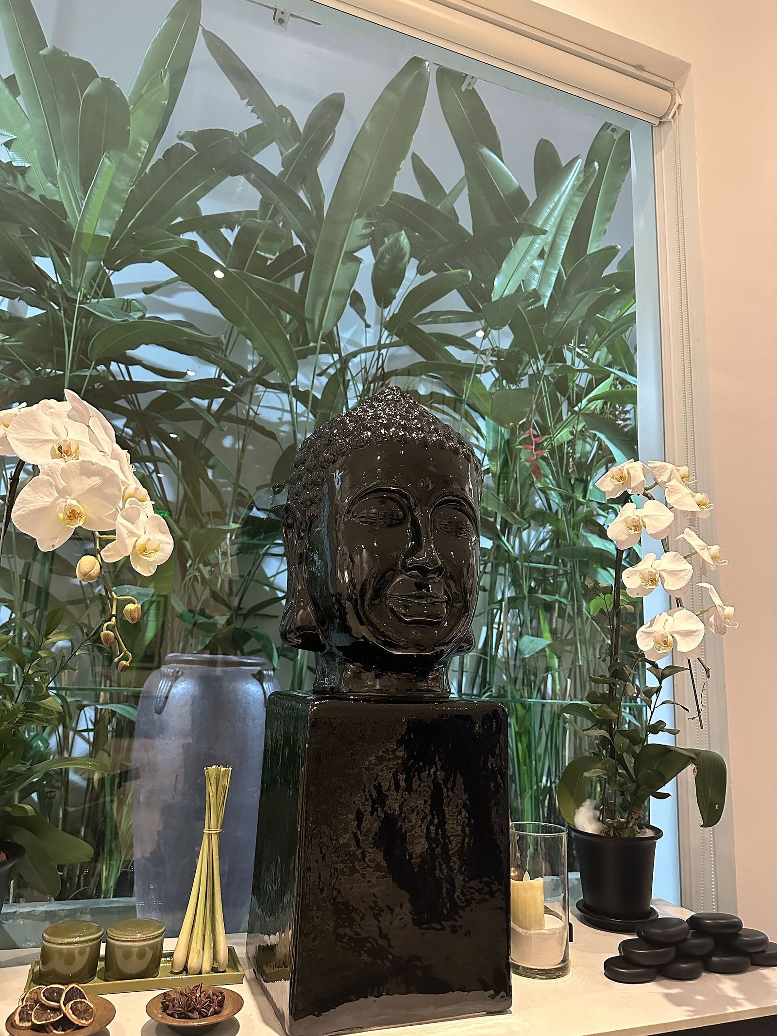 Spa setting in Ubud Bali during the calm shoulder season