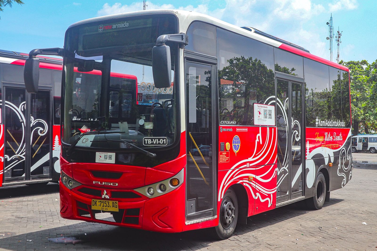 Trans Metro Dewata bus in Bali