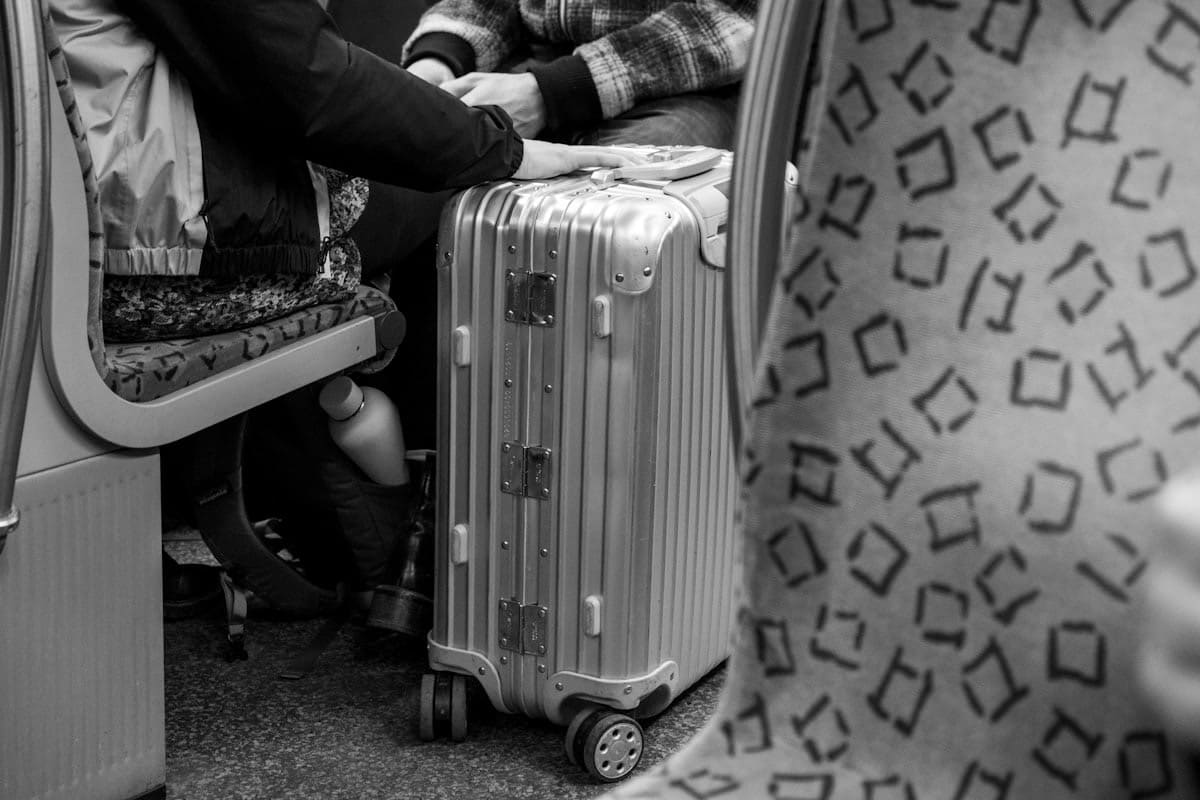 Open suitcase packed for a Bali trip